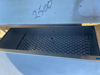 Used Falcon Restaurant Supply Used 85" Stainless Steel Drink Station with Ice Bin and Cup Dispensers - SS270 Underbar Equipment Illinois US | Falcon Restaurant Supply #1375887