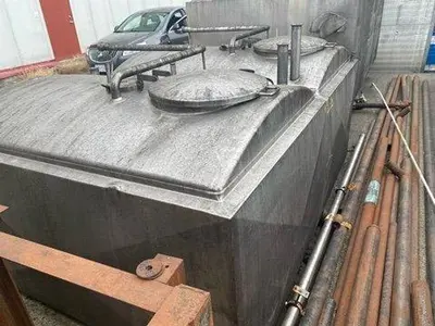Creamery Jacketed Dual-Chamber Tank