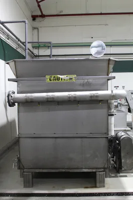 Apple Receiving Bin Dump Flume