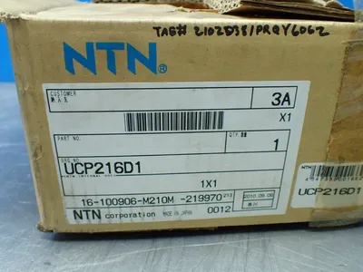 New | in-Stock NTN UCP216D1 Tooling & Accessories (Other) Ohio US | HGR 24 #902690