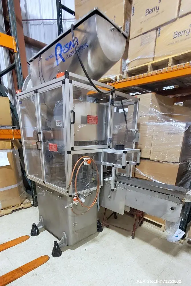 Used RESINA NRS-30 Cappers Chuck - Single Head Illinois US | Aaron Equipment #86982