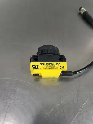 Banner QS18VP6LLPQ8 Photoelectric Sensor Switch, (1446H), 10-30VDC. 5E-34/6