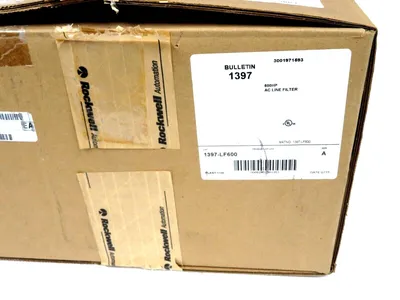 NEW ALLEN BRADLEY 1397-LF600 AC LINE FILTER SERIES A 1397LF600