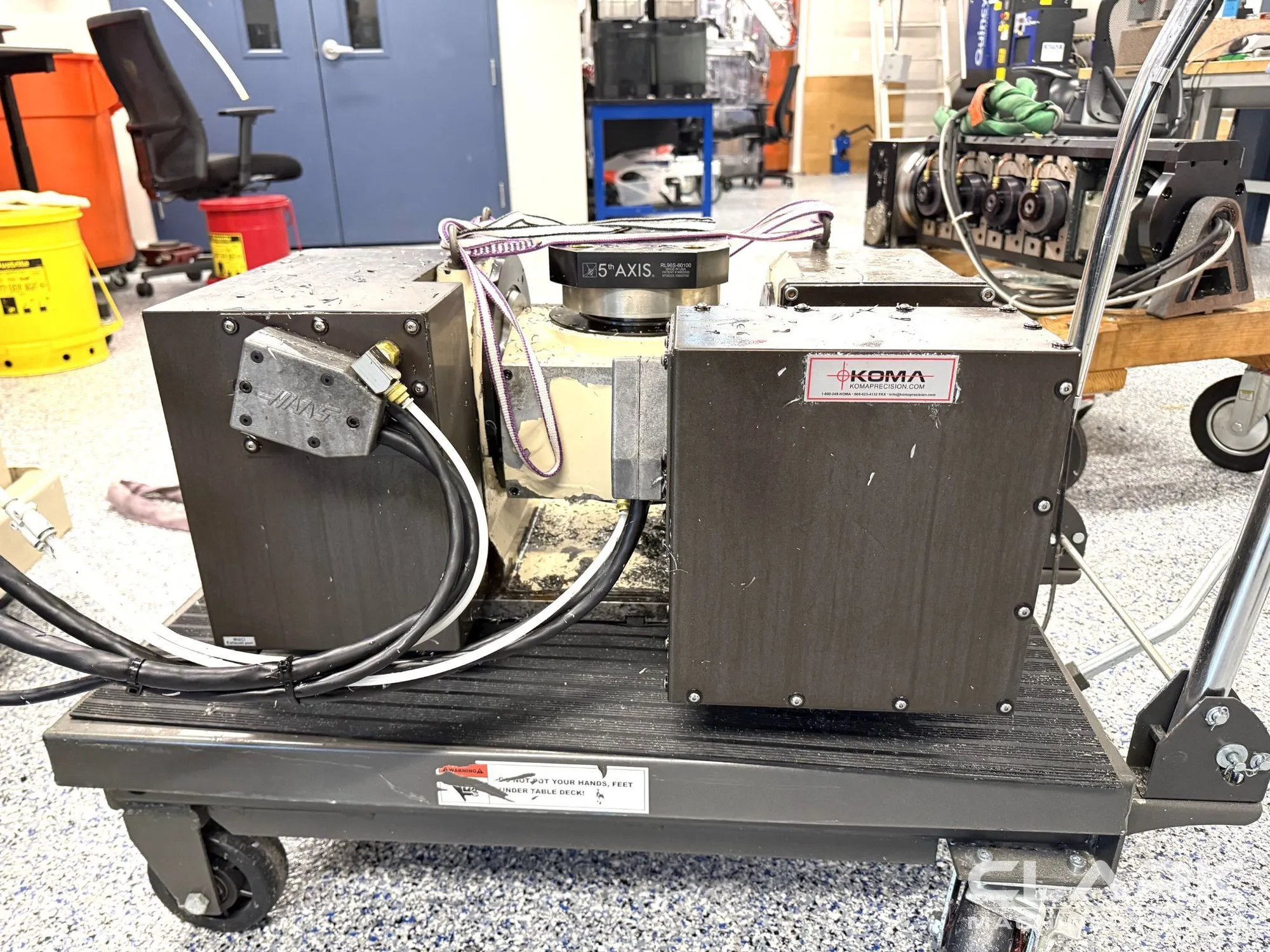 2019 TSUDAKOMA TBS-160H, 5-AXIS TILTING ROTARY TABLE