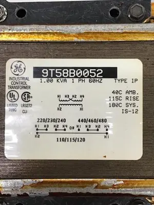 USED GENERAL ELECTRIC / GE 9T58B0052