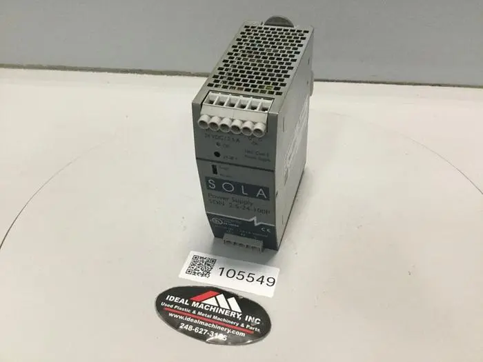 Used SOLA SDN2.5-24-100P Power Supplies Michigan US | Ideal Machinery #578652