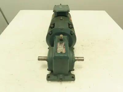 Dodge Reliance 56WM16A Gearmotor 50:1 Reducer 3/4Hp 230/460V 3PH 56C Dual Output