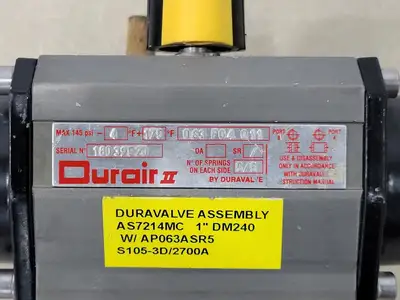 USED DURA VALVE AS7214MC