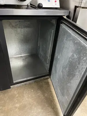 Used APW Wyott Used APW 90.25" Commercial 3 Door Bar Refrigerator 120V Bottle Coolers Illinois US | Falcon Restaurant Supply #1376418
