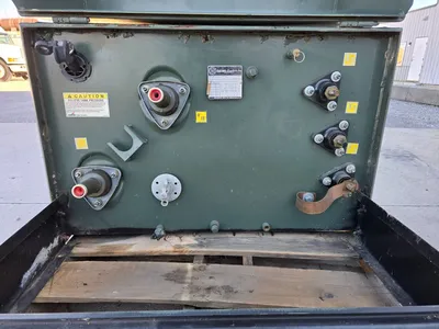 37.5 KVA Single Phase T&R Pad Mount Transformer 4160 GRDY 2400 to 240 120 IMP1.6