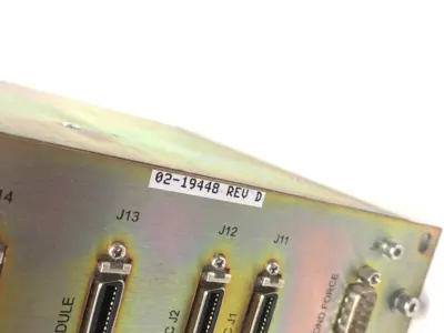 Used ASM Rev D Bonding Machine Motion/Sensor Interface Connection Unit PLC Processors Michigan US | Maverick Industrial Sales #1389621