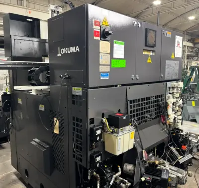 2015 OKUMA 2SP-150H CNC Lathes | Midstate Machinery (5)