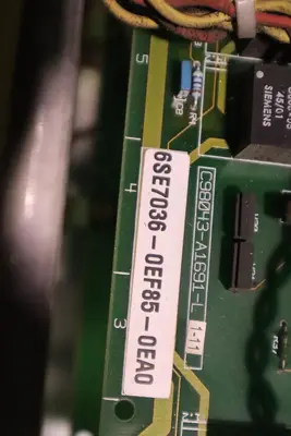 SIEMENS 6SE7031-7EE85-0AA0 Unit SIMOVERT Masterdrives 6SE76-0EF85-0EA0 STK S-402