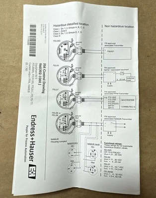 NEW Endress Hauser FTL50-PA82AA6E5B