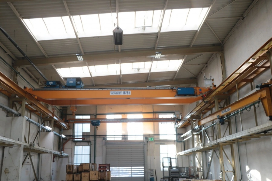 ABUS Indoor Double Girder Double Trolley Overhead Travelling Crane, condition of a new, POA