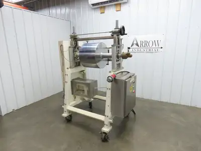 Sollich WEB/WE400 Food Grade Slab Former Compression Cooling Roller 13.75"W 480V