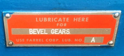 FARREL 8”X16” MILL, ITEM # 1958