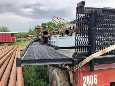 Used 2000 FONTAINE HFTW-5-10045FK FLATBED TRAILER Flatbed Trailers Pennsylvania US | East West Machinery & Drilling #1417069