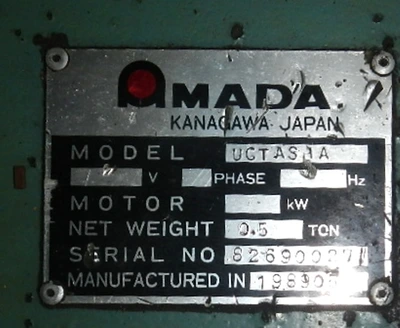USED 1989 Orii MTW03TAAAASZ