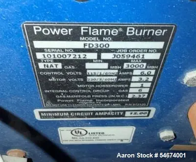 Used WITTE 42? X 12? Fluid Bed Dryers Illinois US | Aaron Equipment #1487669