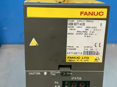 Used FANUC A06B6077H106 PLC Power Supplies Ohio US | HGR 24 #1335213