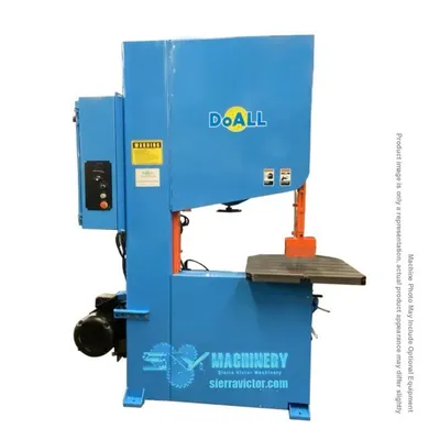 DOALL ZV-3620 Vertical Bandsaws | Sierra Victor Industries (1)