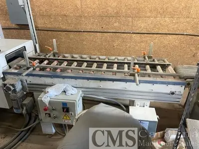 USED 2009 CEFLA/DELLE VEDOVE UNISPRAYER WITH INFEED BRUSHES; OVEN; OUTFEED