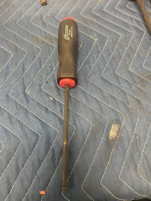 BONDUS 3772 BALL TIP 6MM HEX SCREWDRIVER STANDARD SHAFT
