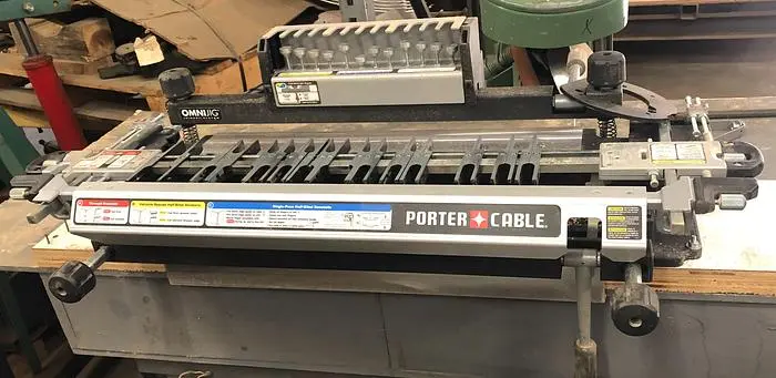 Used PORTER CABLE OMNIJIG MANUAL DOVETAIL MACHINE Woodworking Dovetailers | Pruitt Machinery #716213