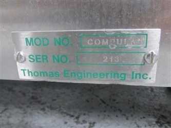 Used THOMAS _UNKNOWN_ Tablet Coating Connecticut US | DMC Industries #1281834