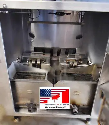 Auto Fry MTI 40C double basket ventless grease fryer
