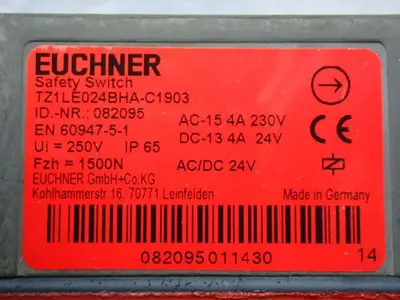 New | in-Stock EUCHNER TZ1LE024BHAC1903 Relays & Switches | HGR 24 #739498