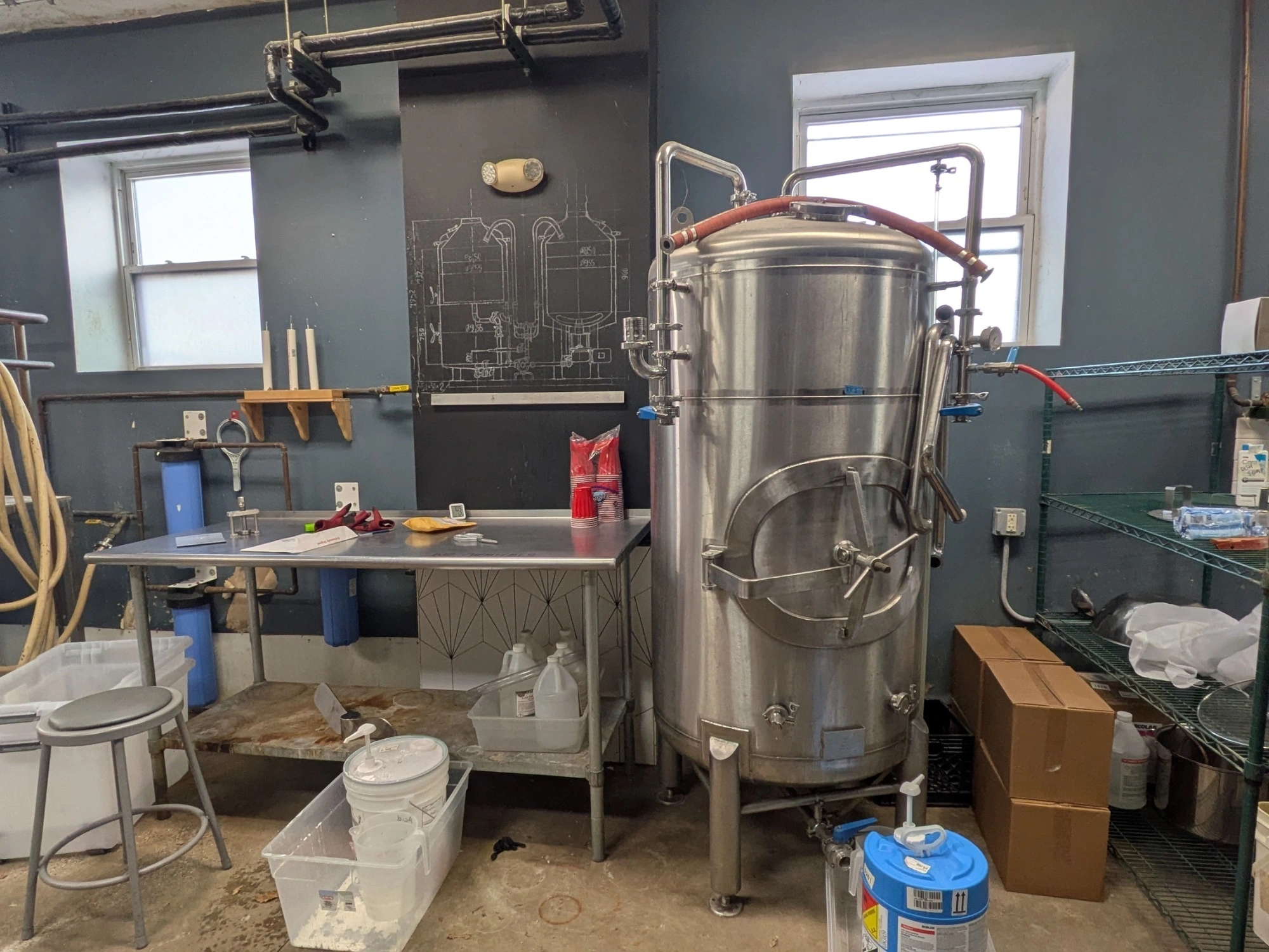 USED 7-bbl Brite tanks 2014
