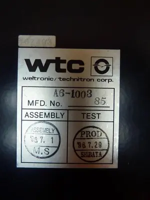 USED WTC TB90-P02A