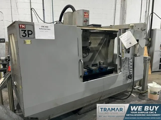 Used 2008 HAAS TM-3P Vertical Machining Centers Michigan US | Tramar Industries #1459950