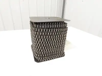 Jeffrey Chain 40-1R #40 Precision Riveted Roller Chain 1/2" Pitch 100 Foot Roll