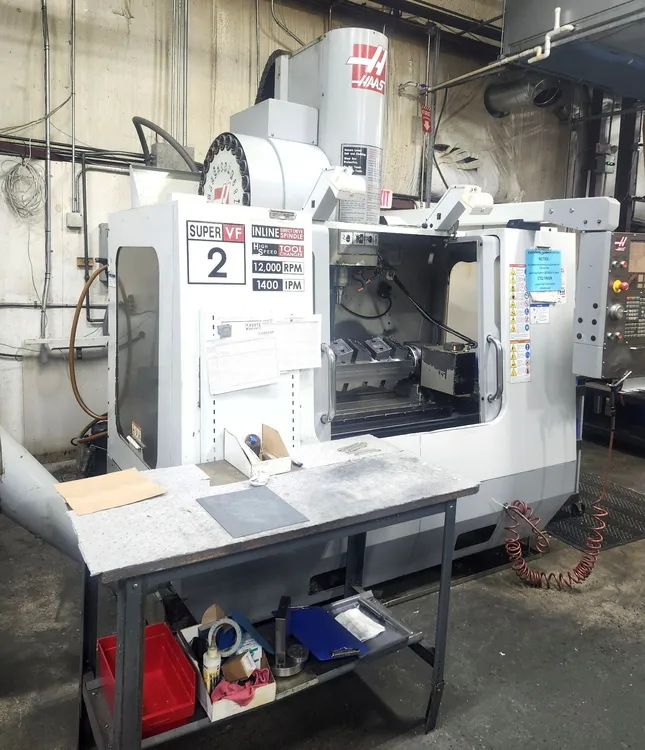 Used 2008 HAAS VF-2SS Vertical Machining Centers Maryland US | Clark Machinery Sales #908133