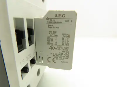 AEG LS30K.00 Contactor 220-660VAC 3PH 25-60HP 18.5-45kW