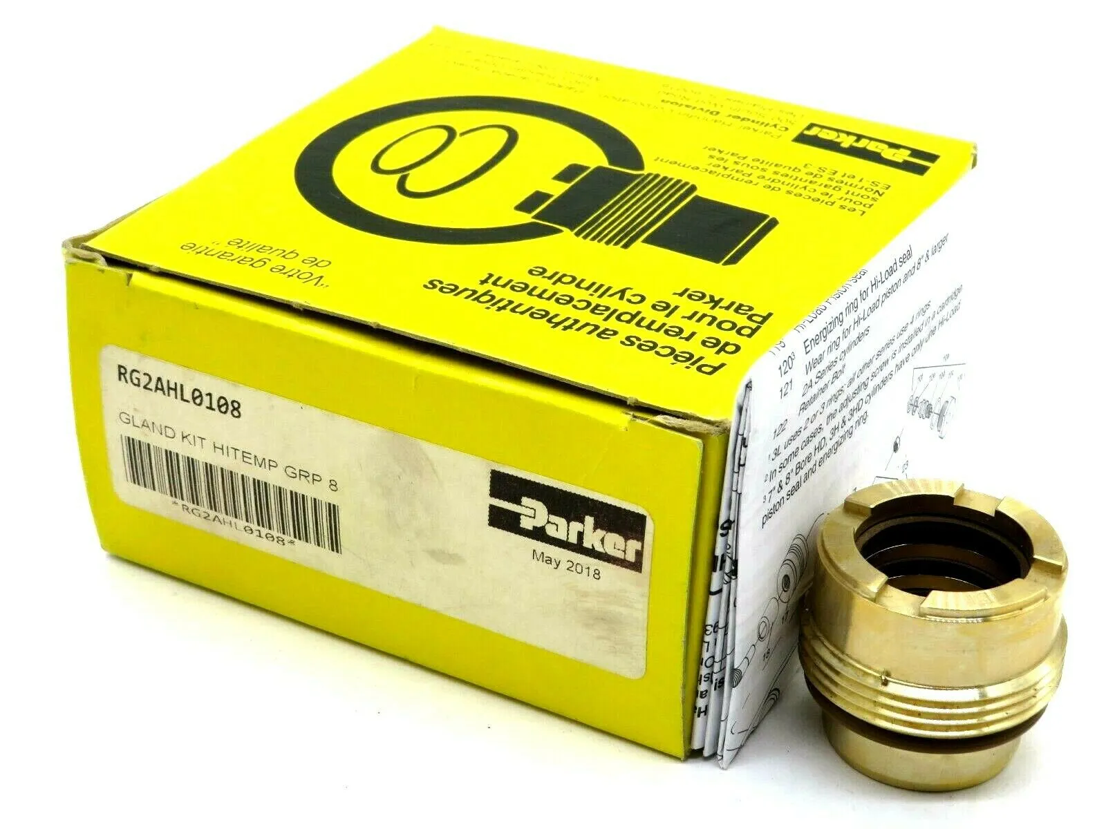 NEW PARKER RG2AHL0108 GLAND KIT HITEMP