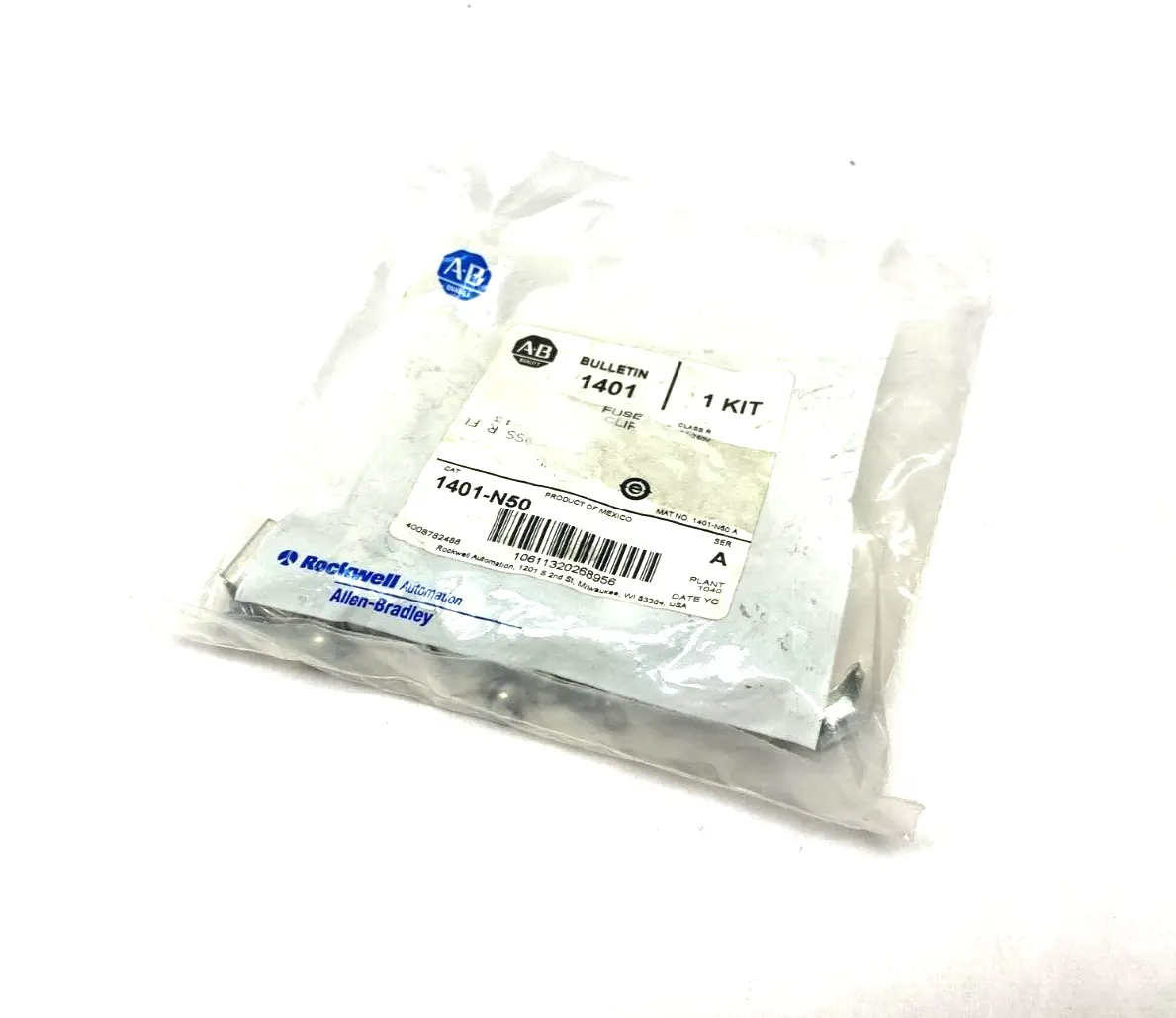 NEW ALLEN-BRADLEY SER. A FUSE CLIP KIT