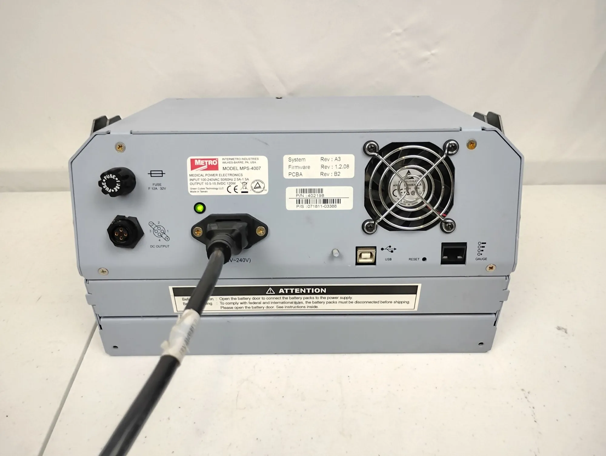 USED METRO MPS-4007