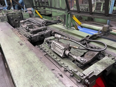 SCHUMAG Combined Bar Drawer with chamfering, in good working condition, visible under power, POA