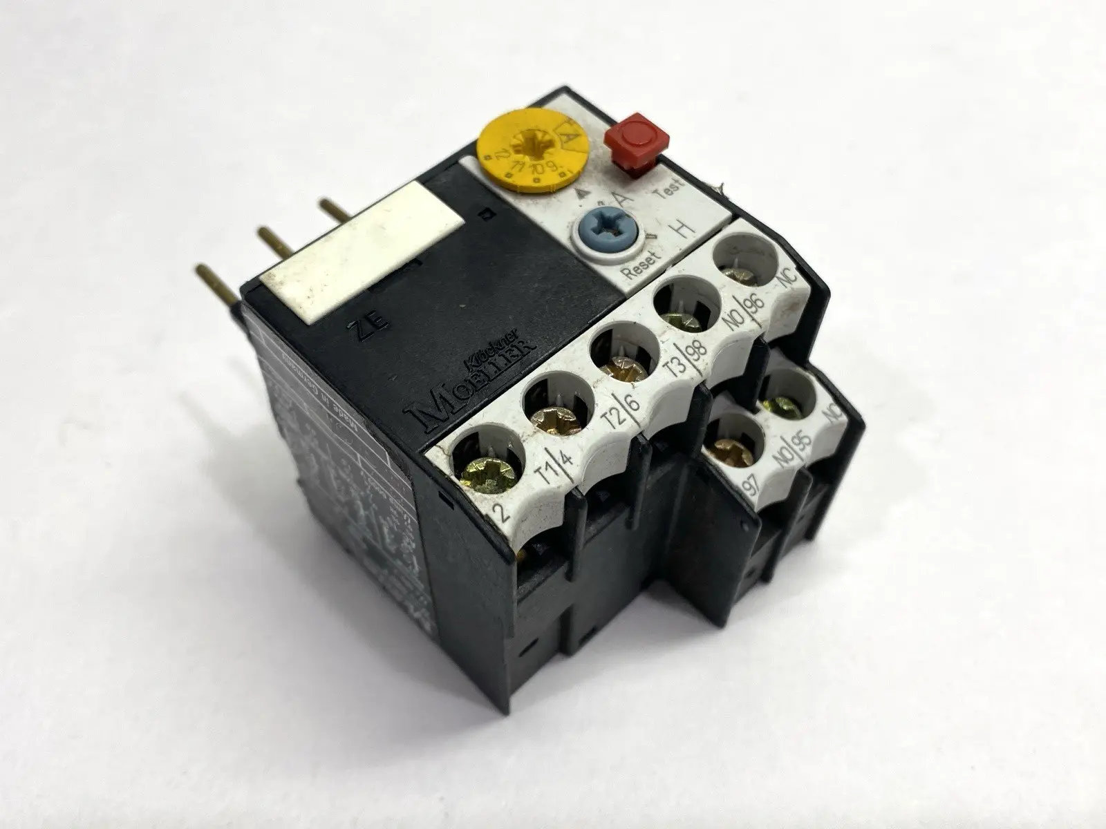 USED MOELLER THERMAL OVERLOAD RELAY 12A 014752