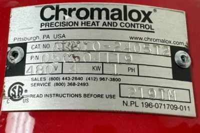 NEW CHROMALOX ARMT0-2405T2