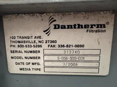 USED DANTHERM NFK-2000
