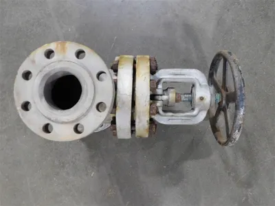3" Powell Stainless Steel Plug Valve Class 600 CF8M Rising Stem Used