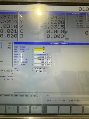 2022 DOOSAN DVF 5000 Vertical Machining Centers (5-Axis or More) | Silverlight CNC, Inc (5)