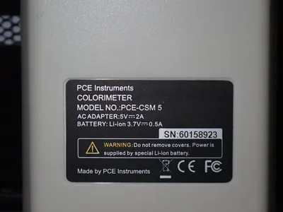 New | in-Stock PCE INSTRUMENTS PCECSM5 Spectrophotometers Ohio US | HGR 24 #1186244