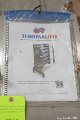 Buy Used Thermaline T13 Plate Heat Exchanger – 33 Plates, 316 SS