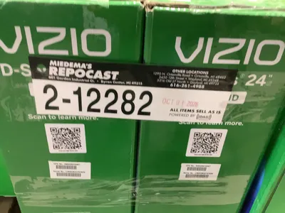 Used VIZIO D-SERIES 24” 720P HD Video/CATV/Television Michigan US | Miedema Asset Management Group #1483394